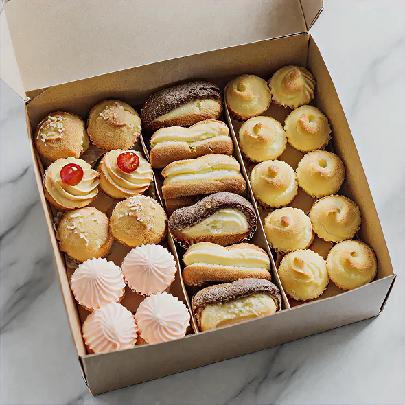 Box choux sucrés de test